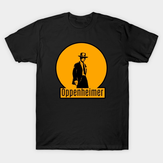 Oppenheimer t-shirt T-Shirt by Mbahdor